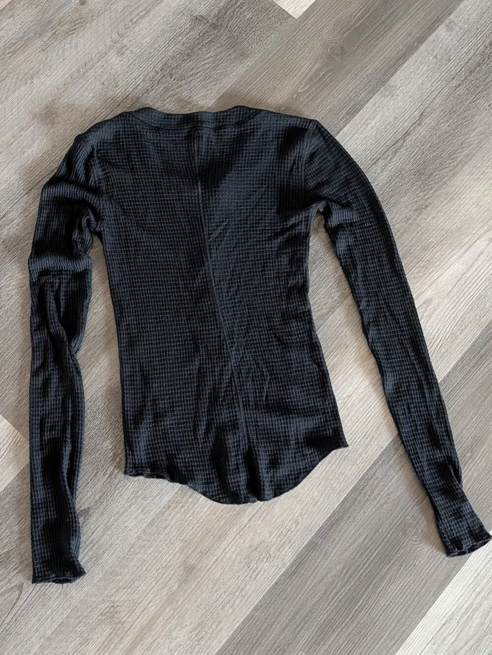 intimately FREE PEOPLE going places waffle cardi top XS S